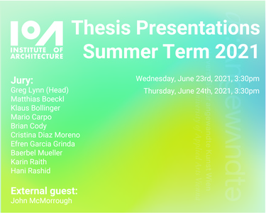 IoA Diploma Presentations, June 23+24, 2021