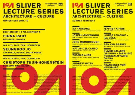 2011/12 Architecture = Culture